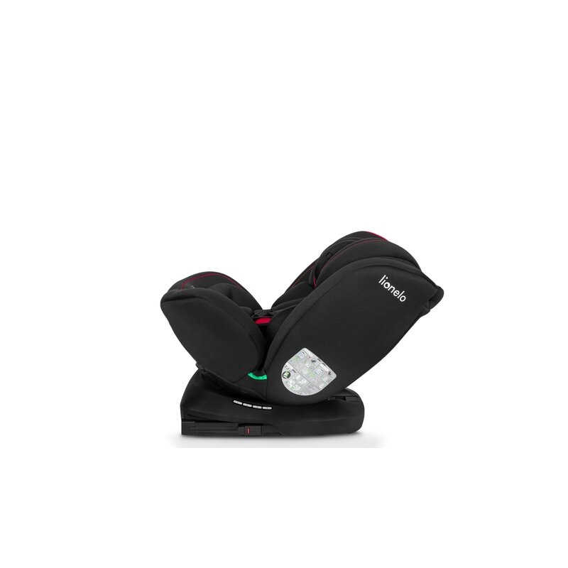 Lionelo - Scaun auto Bastiaan i-Size, 4 in 1, Protectie laterala, Cu spatar inclinabil in 4 pozitii, Cu tetiera reglabila in 7 pozitii, Rotire 360 grade, Top Tether, 0-36 Kg, 40-150 cm, Cu Isofix, Conform cu standardul european de securitate ECE R129/03,