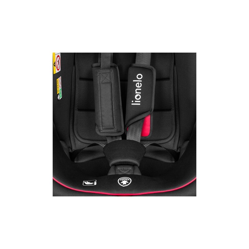 Lionelo - Scaun auto Bastiaan i-Size, 4 in 1, Protectie laterala, Cu spatar inclinabil in 4 pozitii, Cu tetiera reglabila in 7 pozitii, Rotire 360 grade, Top Tether, 0-36 Kg, 40-150 cm, Cu Isofix, Conform cu standardul european de securitate ECE R129/03,