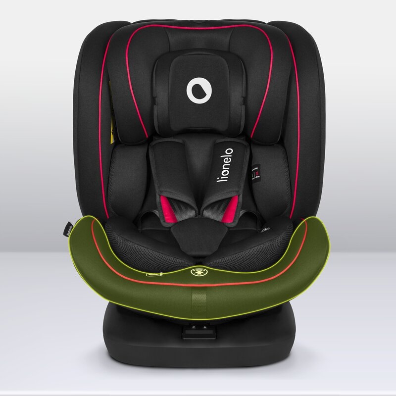 Lionelo - Scaun auto Bastiaan i-Size, 4 in 1, Protectie laterala, Cu spatar inclinabil in 4 pozitii, Cu tetiera reglabila in 7 pozitii, Rotire 360 grade, Top Tether, 0-36 Kg, 40-150 cm, Cu Isofix, Conform cu standardul european de securitate ECE R129/03,