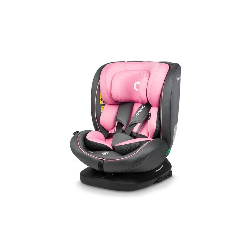 Lionelo - Scaun auto Bastiaan i-Size, 4 in 1, Protectie laterala, Cu spatar inclinabil in 4 pozitii, Cu tetiera reglabila in 7 pozitii, Rotire 360 grade, Top Tether, 0-36 Kg, 40-150 cm, Cu Isofix, Conform cu standardul european de securitate ECE R129/03,