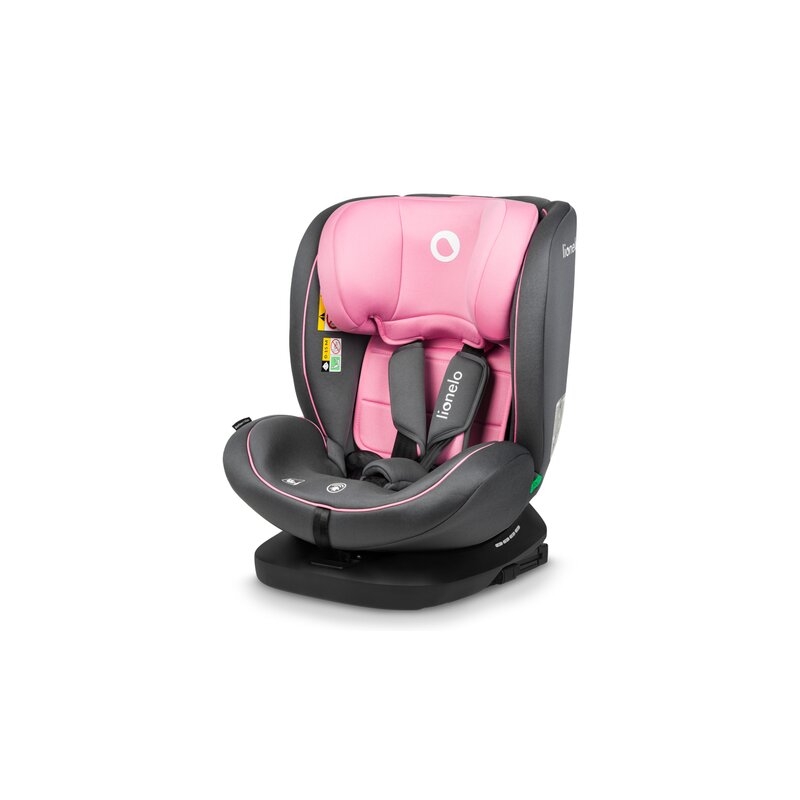 Lionelo - Scaun auto Bastiaan i-Size, 4 in 1, Protectie laterala, Cu spatar inclinabil in 4 pozitii, Cu tetiera reglabila in 7 pozitii, Rotire 360 grade, Top Tether, 0-36 Kg, 40-150 cm, Cu Isofix, Conform cu standardul european de securitate ECE R129/03,