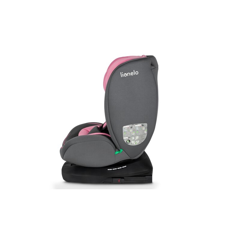 Lionelo - Scaun auto Bastiaan i-Size, 4 in 1, Protectie laterala, Cu spatar inclinabil in 4 pozitii, Cu tetiera reglabila in 7 pozitii, Rotire 360 grade, Top Tether, 0-36 Kg, 40-150 cm, Cu Isofix, Conform cu standardul european de securitate ECE R129/03,