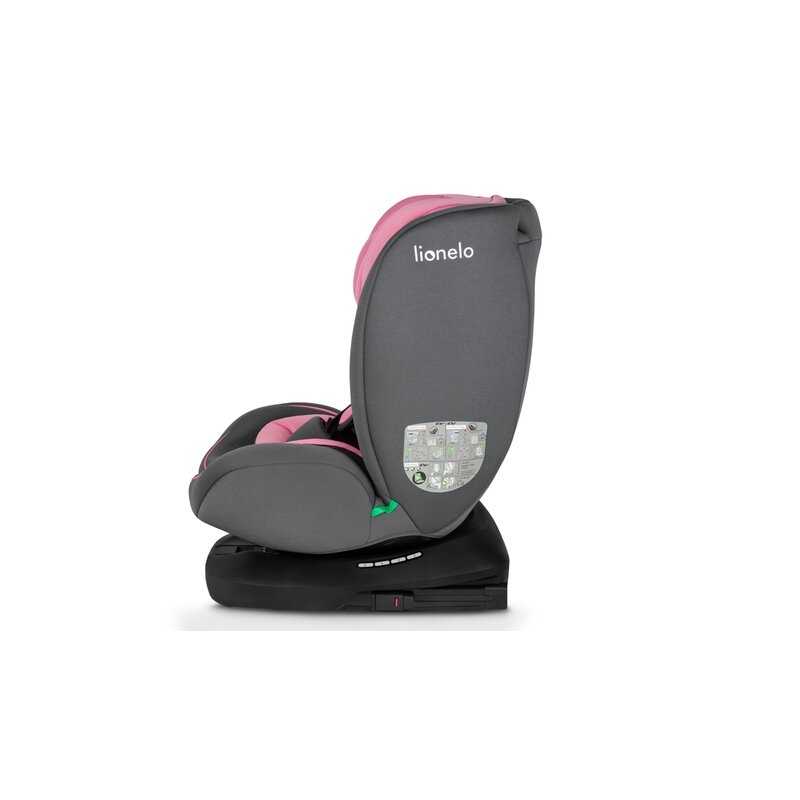 Lionelo - Scaun auto Bastiaan i-Size, 4 in 1, Protectie laterala, Cu spatar inclinabil in 4 pozitii, Cu tetiera reglabila in 7 pozitii, Rotire 360 grade, Top Tether, 0-36 Kg, 40-150 cm, Cu Isofix, Conform cu standardul european de securitate ECE R129/03,