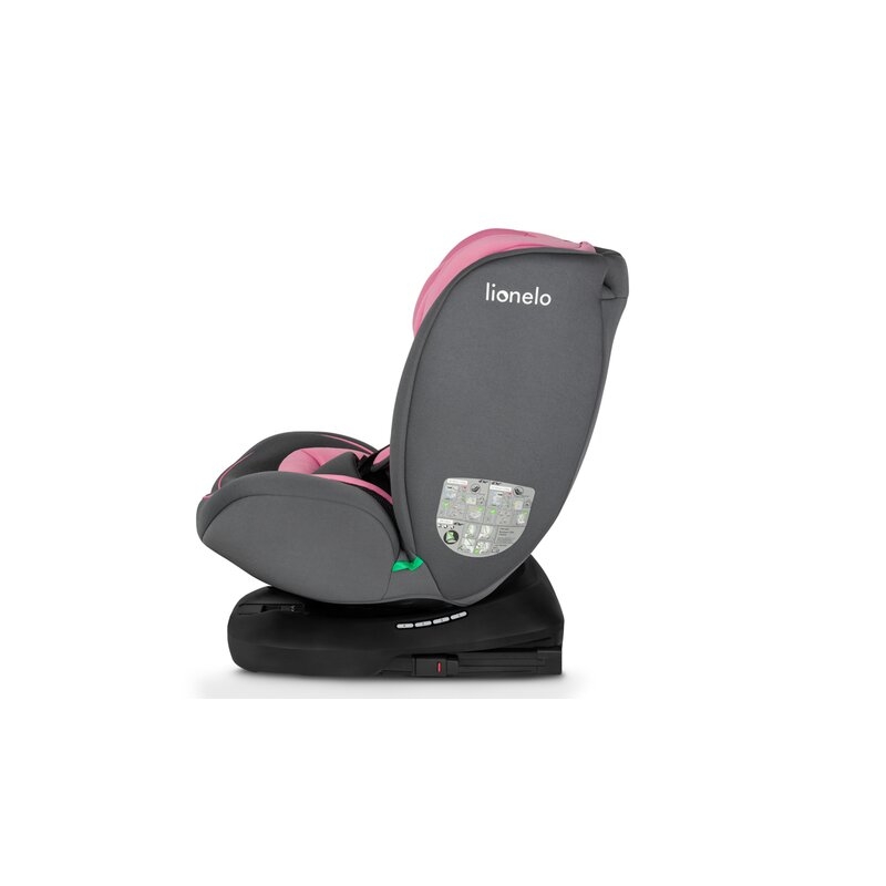Lionelo - Scaun auto Bastiaan i-Size, 4 in 1, Protectie laterala, Cu spatar inclinabil in 4 pozitii, Cu tetiera reglabila in 7 pozitii, Rotire 360 grade, Top Tether, 0-36 Kg, 40-150 cm, Cu Isofix, Conform cu standardul european de securitate ECE R129/03,