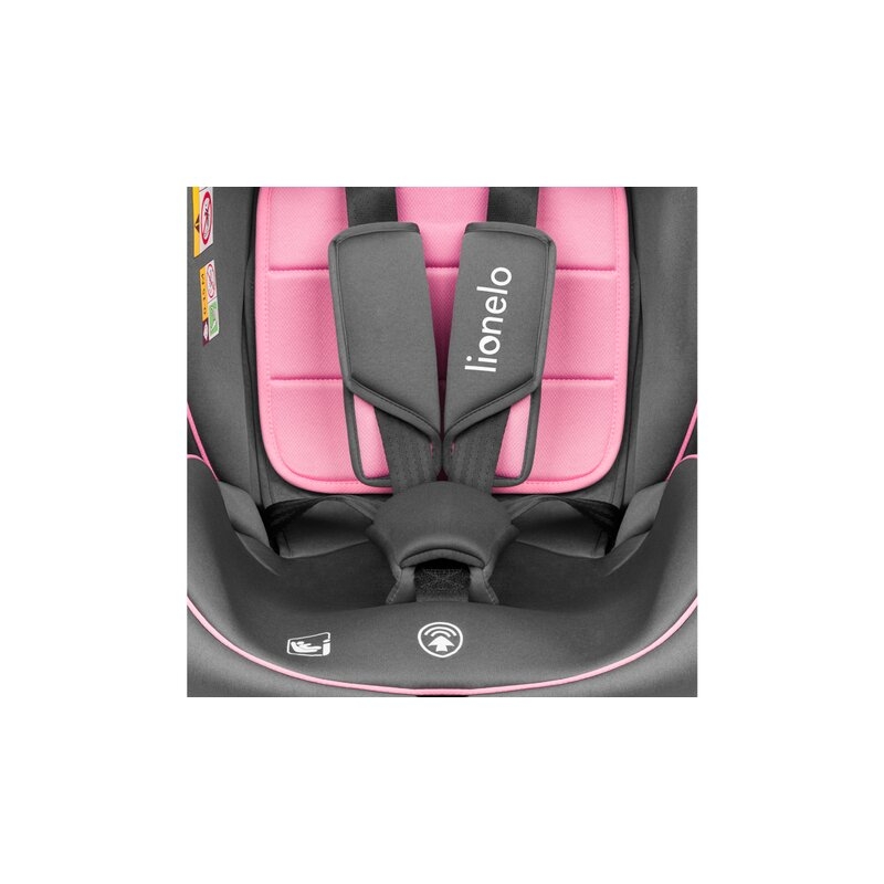 Lionelo - Scaun auto Bastiaan i-Size, 4 in 1, Protectie laterala, Cu spatar inclinabil in 4 pozitii, Cu tetiera reglabila in 7 pozitii, Rotire 360 grade, Top Tether, 0-36 Kg, 40-150 cm, Cu Isofix, Conform cu standardul european de securitate ECE R129/03,