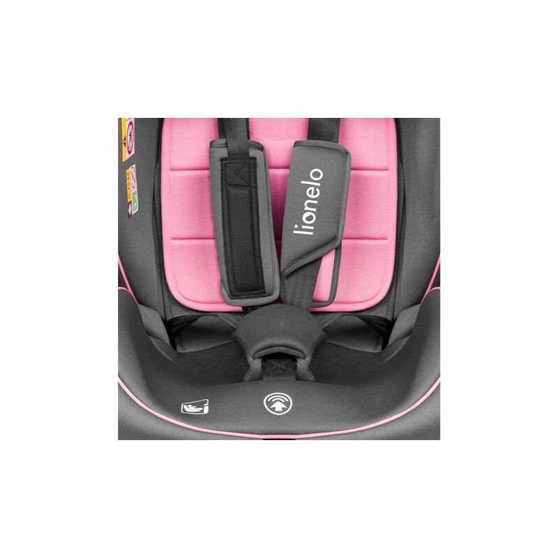 Lionelo - Scaun auto Bastiaan i-Size, 4 in 1, Protectie laterala, Cu spatar inclinabil in 4 pozitii, Cu tetiera reglabila in 7 pozitii, Rotire 360 grade, Top Tether, 0-36 Kg, 40-150 cm, Cu Isofix, Conform cu standardul european de securitate ECE R129/03,