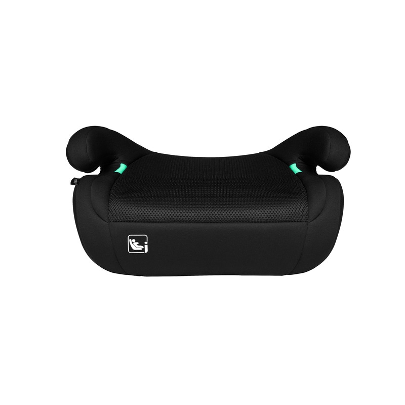 Lionelo - Scaun auto, Hugo i-Size, Universal, Orientare in directia sensului de mers, Reglabil, Conform standardului de securitate R129, 100-150 cm, 4-12 ani, Negru