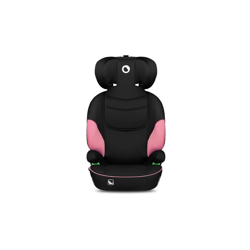 Lionelo - Scaun auto Lars i-Size, Cu tetiera reglabila in 10 pozitii, Cu pozitionare spre sensul de mers, 15-36 Kg, 100-150 cm, Conform cu standardul european de securitate ECE R129/03, Roz
