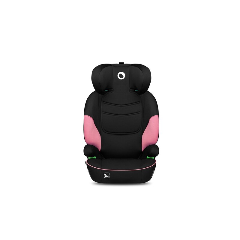 Lionelo - Scaun auto Lars i-Size, Cu tetiera reglabila in 10 pozitii, Cu pozitionare spre sensul de mers, 15-36 Kg, 100-150 cm, Conform cu standardul european de securitate ECE R129/03, Roz
