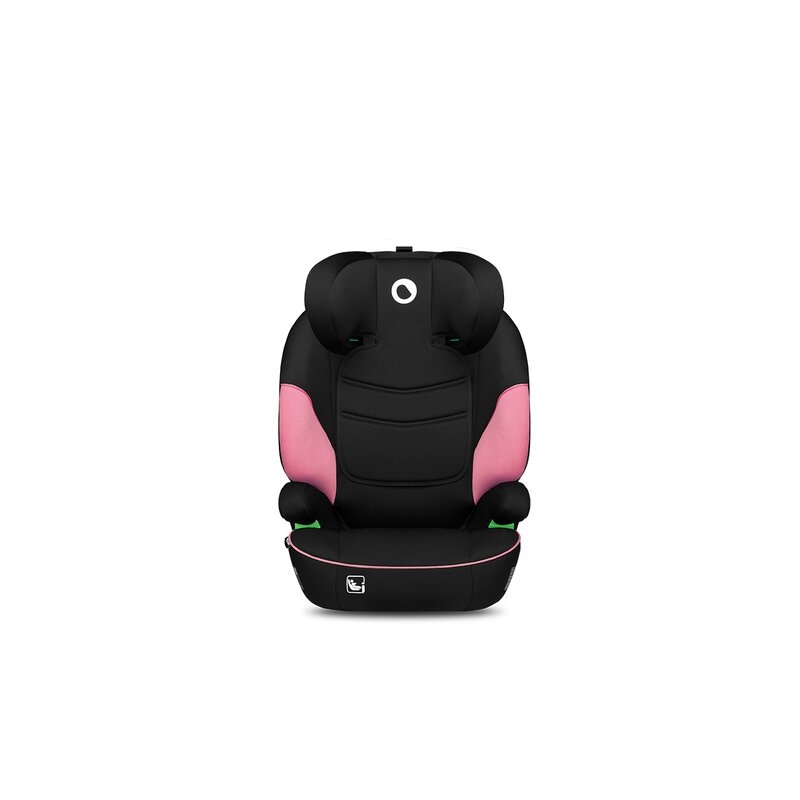 Lionelo - Scaun auto Lars i-Size, Cu tetiera reglabila in 10 pozitii, Cu pozitionare spre sensul de mers, 15-36 Kg, 100-150 cm, Conform cu standardul european de securitate ECE R129/03, Roz