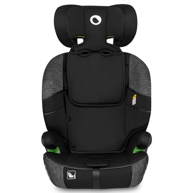 Lionelo - Scaun auto, Levi One i-Size, Universal, Instalare FWF, Cu tetiera reglabila in 10 pozitii, Cu spatar detasabil, 76-150 cm, Conform cu R129, Gri