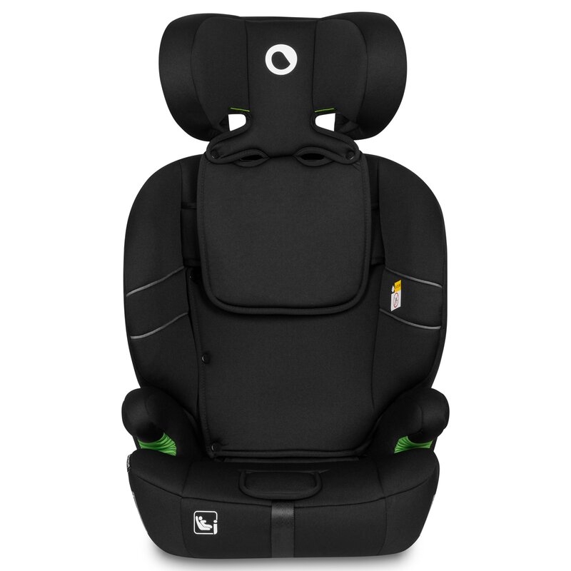 Lionelo - Scaun auto, Levi One i-Size, Universal, Instalare FWF, Cu tetiera reglabila in 10 pozitii, Cu spatar detasabil, 76-150 cm, Conform cu R129, Negru