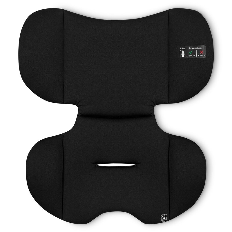 Lionelo - Scaun auto, Levi One i-Size, Universal, Instalare FWF, Cu tetiera reglabila in 10 pozitii, Cu spatar detasabil, 76-150 cm, Conform cu R129, Negru