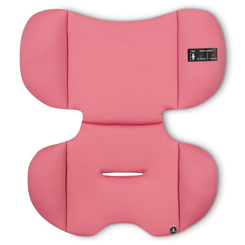 Lionelo - Scaun auto, Levi One i-Size, Universal, Instalare FWF, Cu tetiera reglabila in 10 pozitii, Cu spatar detasabil, 76-150 cm, Conform cu R129, Roz