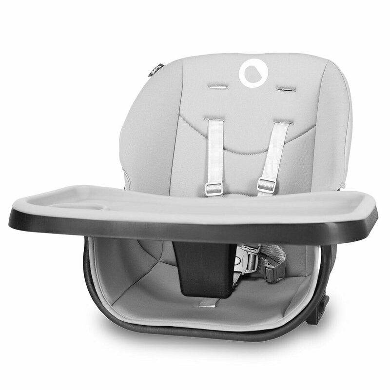 Lionelo - Scaun de masa Reglabil Mona Onyx, Negru