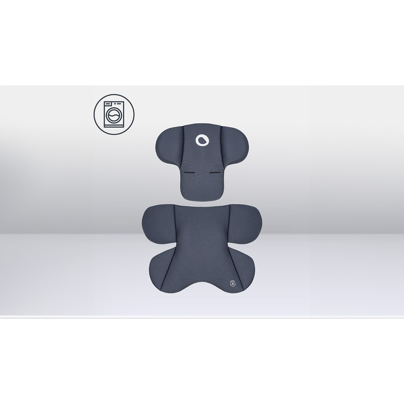 Lionelo - Soica auto i-Size Astrid, 0-13 Kg, 40-87 cm, Cu maner si capotina reglabile, Cu protectie laterala avansata, Salteluta confortabila , Conform cu standardul european de securitate R129, Negru/Gri