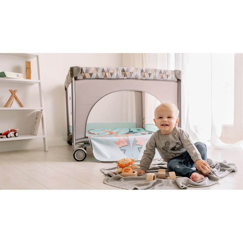 Lionelo - Tarc de joaca Sofie, Grey Scandi