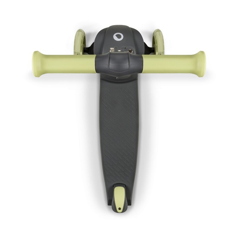 Lionelo - Trotineta pentru copii, Jessy, Pliabila, Pana la 50 Kg, Cu design ergonomic, Cu lumini LED, 56 x 26 x 67-82 cm, 3 ani+, Verde