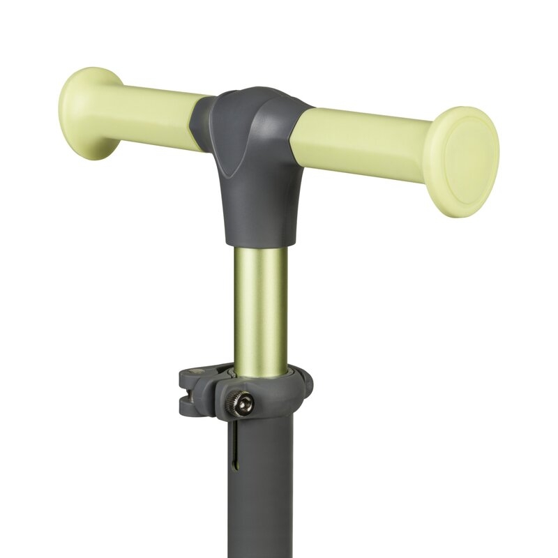 Lionelo - Trotineta pentru copii, Jessy, Pliabila, Pana la 50 Kg, Cu design ergonomic, Cu lumini LED, 56 x 26 x 67-82 cm, 3 ani+, Verde