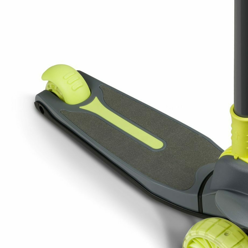 Lionelo - Trotineta Timy, Copii, Pliabila, Pana la 50 Kg, Cu design ergonomic, Cu lumini LED, 26,5 x 60 x 64-76 cm, 3 ani+, Verde