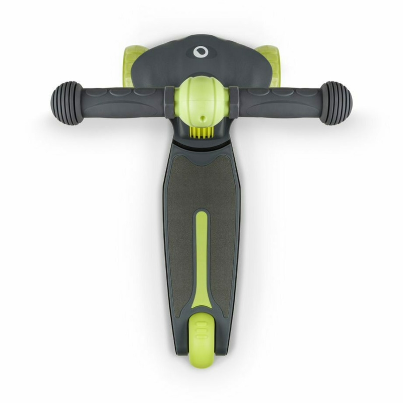 Lionelo - Trotineta Timy, Copii, Pliabila, Pana la 50 Kg, Cu design ergonomic, Cu lumini LED, 26,5 x 60 x 64-76 cm, 3 ani+, Verde
