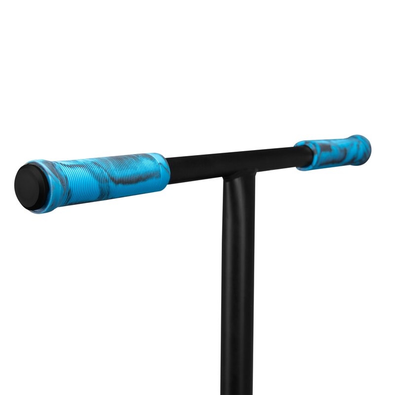 Lionelo - Trotineta Whizz, Pentru Acrobatii, Rulmenti ABEC-9, Sistemul de compresie IHC 9, 20 - 100 kg, Albastru