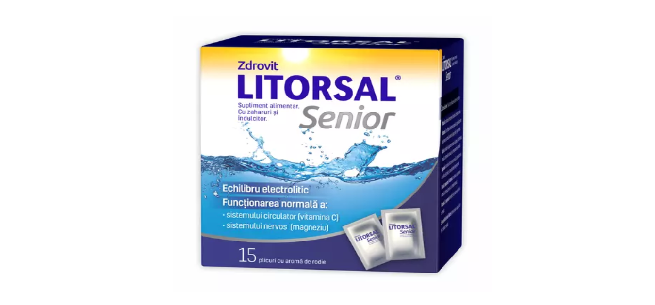 Zdrovit - Litorsal Senior 15plicuri