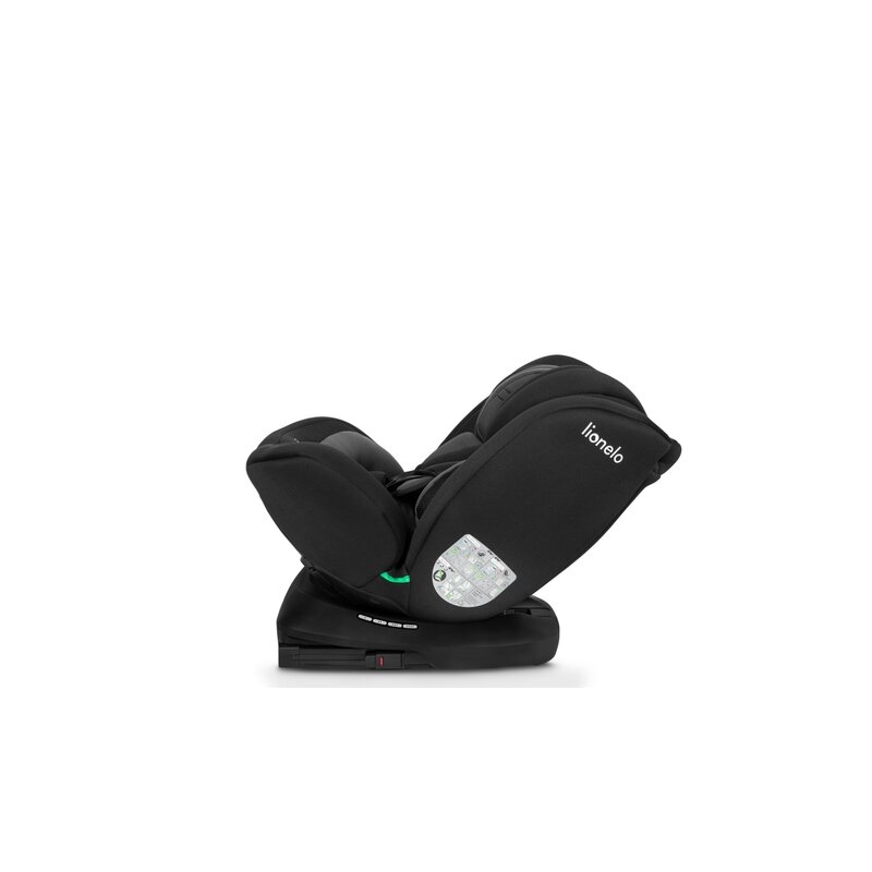 Lionelo - Scaun auto Bastiaan i-Size, 4 in 1, Protectie laterala, Cu spatar inclinabil in 4 pozitii, Cu tetiera reglabila in 7 pozitii, Rotire 360 grade, Top Tether, 0-36 Kg, 40-150 cm, Cu Isofix, Conform cu standardul european de securitate ECE R129/03,