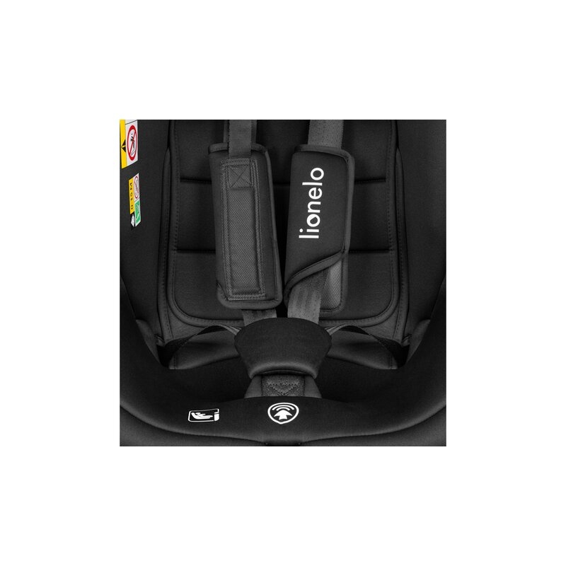 Lionelo - Scaun auto Bastiaan i-Size, 4 in 1, Protectie laterala, Cu spatar inclinabil in 4 pozitii, Cu tetiera reglabila in 7 pozitii, Rotire 360 grade, Top Tether, 0-36 Kg, 40-150 cm, Cu Isofix, Conform cu standardul european de securitate ECE R129/03,