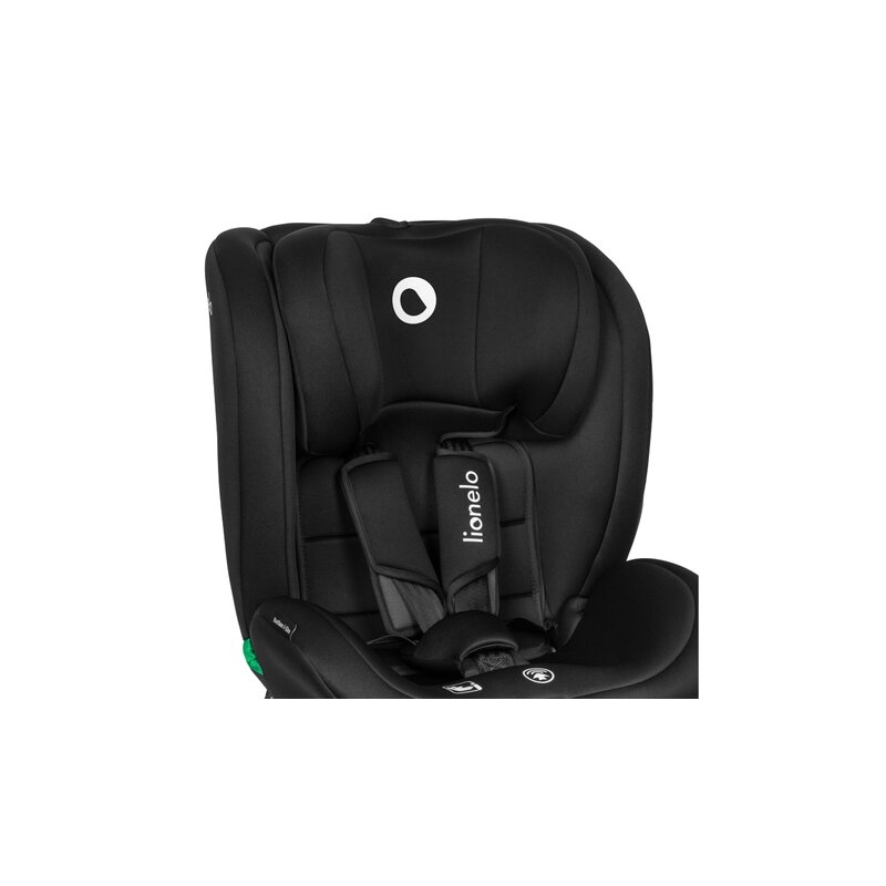Lionelo - Scaun auto Bastiaan i-Size, 4 in 1, Protectie laterala, Cu spatar inclinabil in 4 pozitii, Cu tetiera reglabila in 7 pozitii, Rotire 360 grade, Top Tether, 0-36 Kg, 40-150 cm, Cu Isofix, Conform cu standardul european de securitate ECE R129/03,