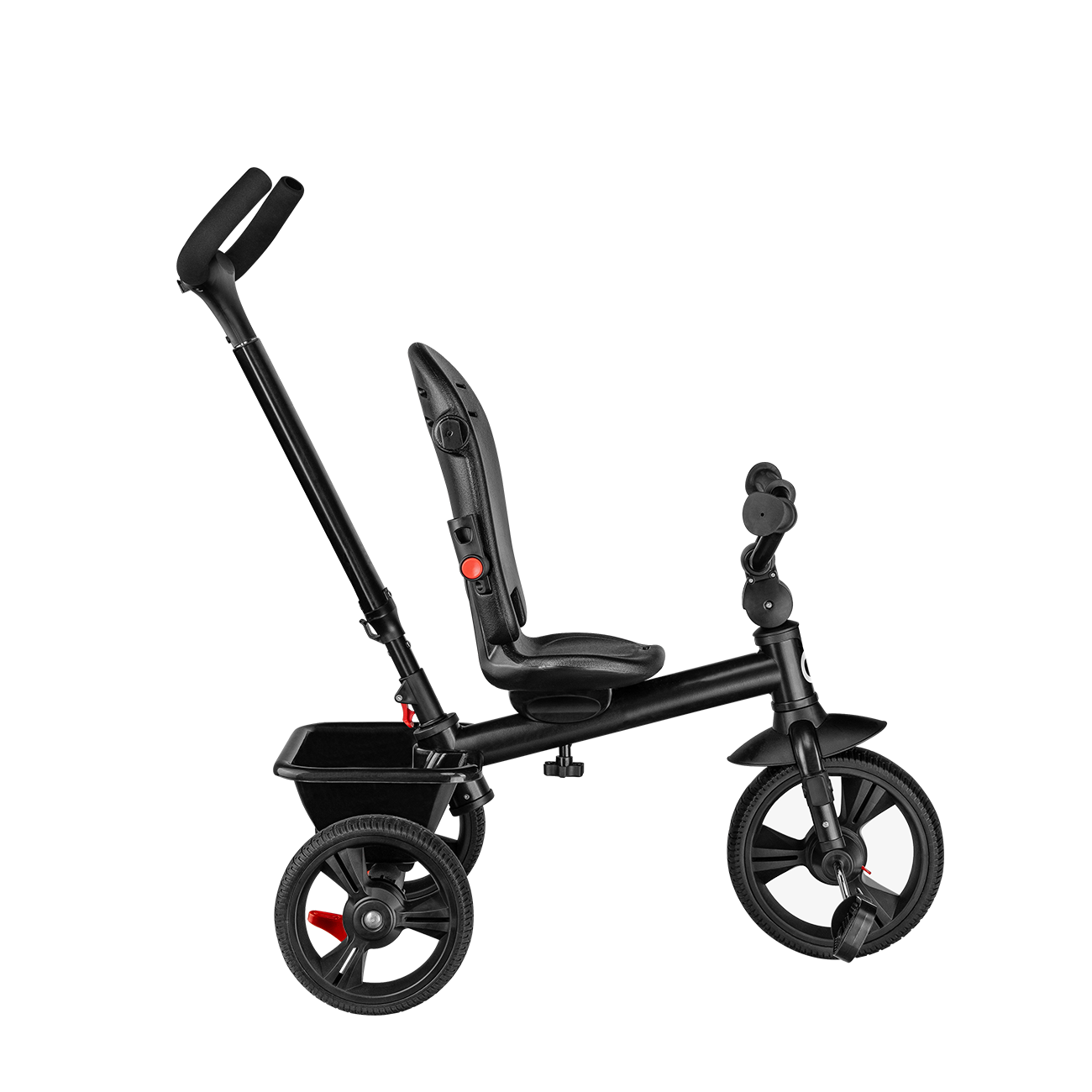 Lionelo - Tricicleta multifunctionala cu sezut reversibil, pliabila, Haari, Jeans