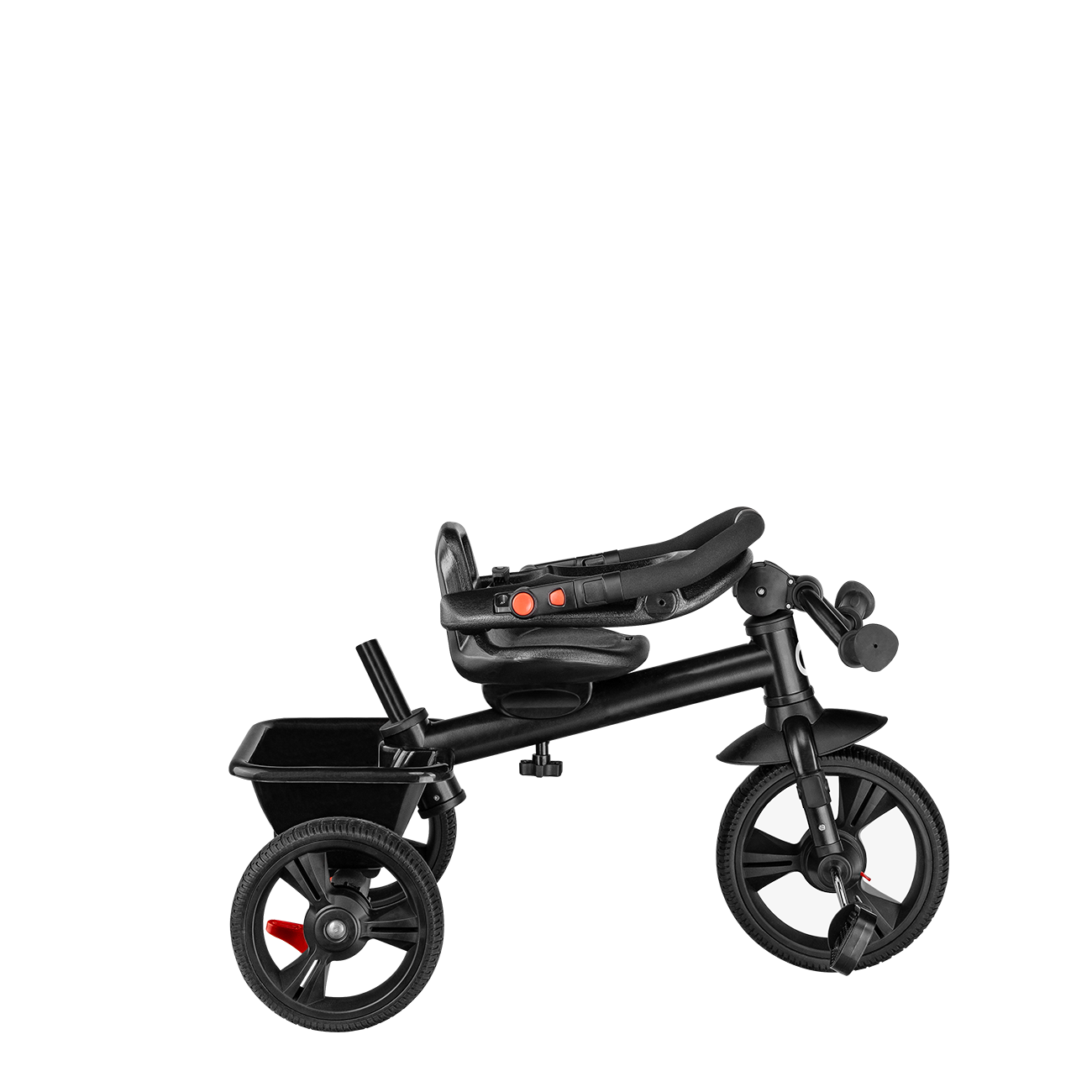 Lionelo - Tricicleta multifunctionala cu sezut reversibil, pliabila, Haari, Jeans