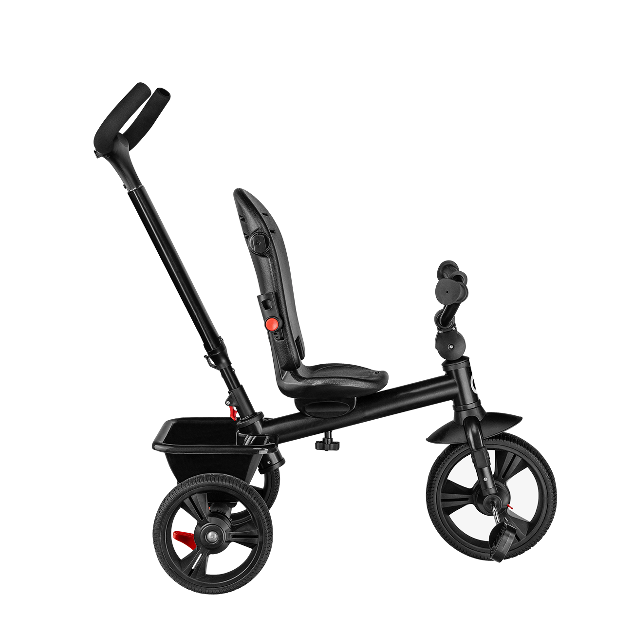 Lionelo - Tricicleta multifunctionala cu sezut reversibil, pliabila, Haari, Stone Grey