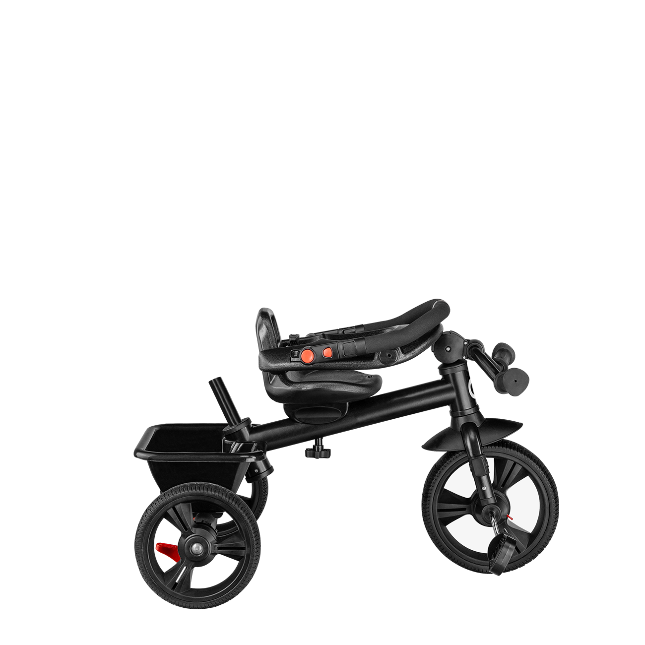 Lionelo - Tricicleta multifunctionala cu sezut reversibil, pliabila, Haari, Stone Grey