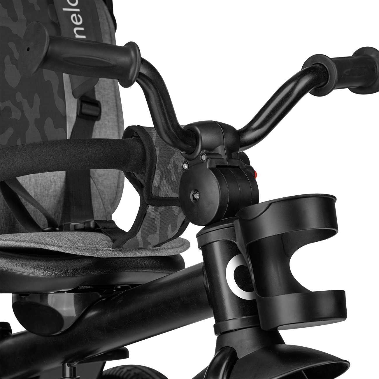 Lionelo - Tricicleta multifunctionala cu sezut reversibil, pliabila, Haari, Stone Grey
