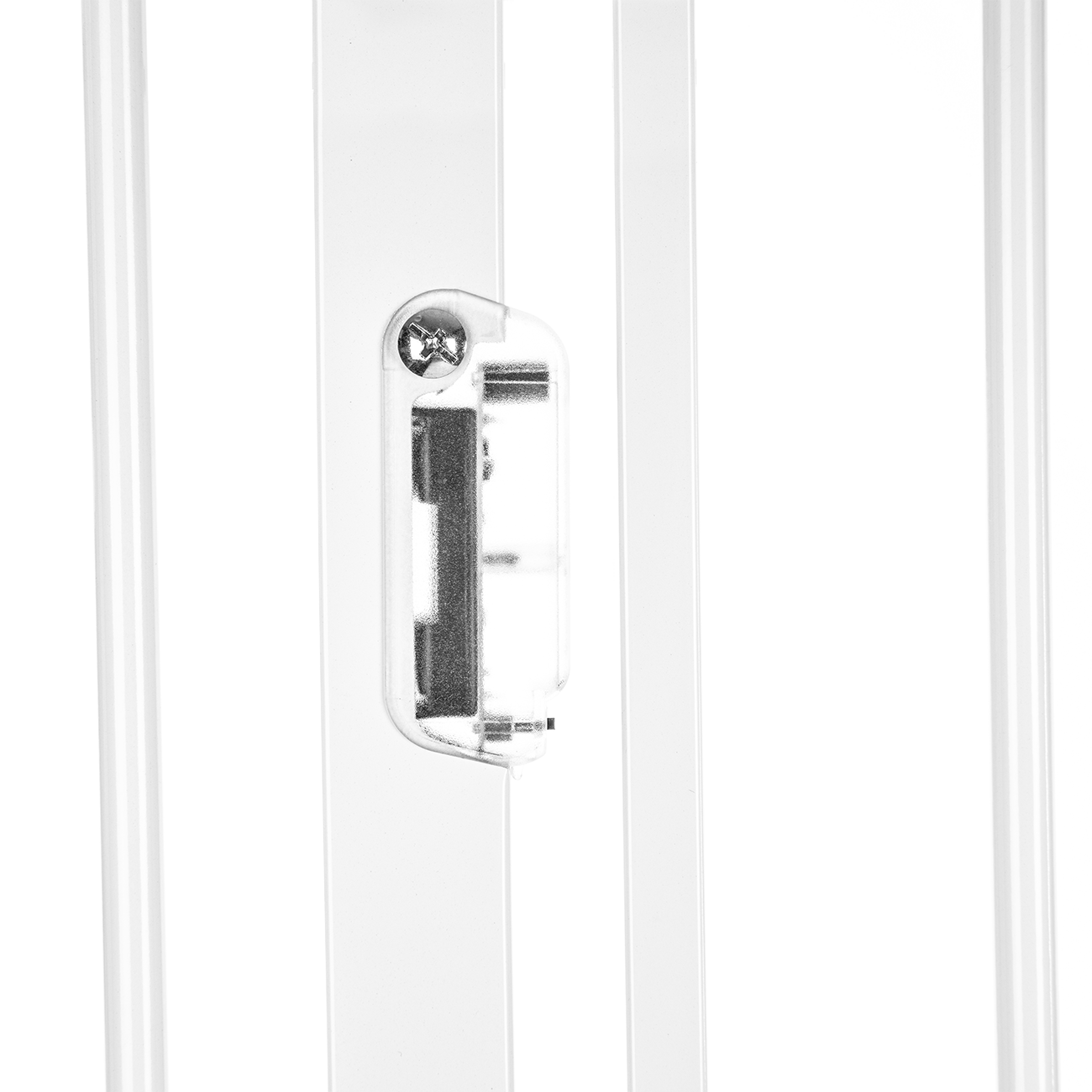 Lionelo - Poarta siguranta Truus Slim LED, White