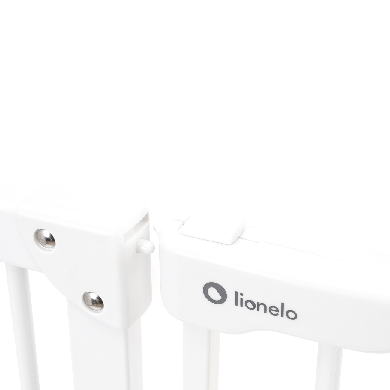 Lionelo - Poarta siguranta Truus Slim LED, White