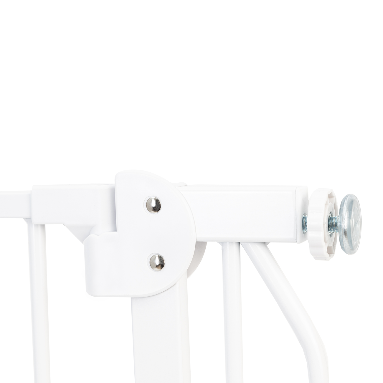 Lionelo - Poarta siguranta Truus Slim LED, White