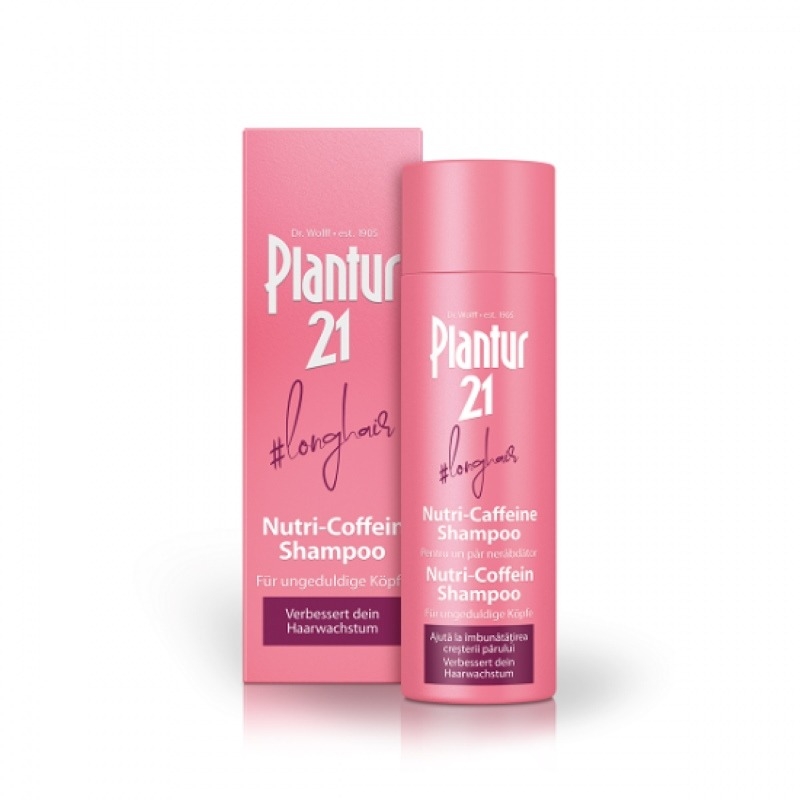 Longhair Nutri-Caffeine sampon, 200ml, Plantur 21