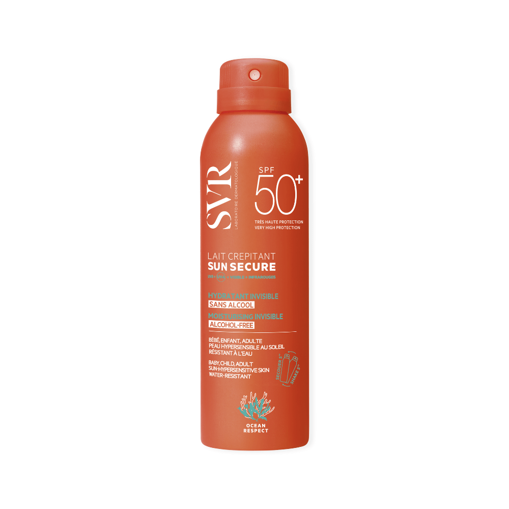 Lotiune cremoasa protectie solara SPF 50+ Sun Secure, 200 ml, SVR