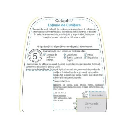 Lotiune de curatare, 236 ml, Cetaphil Lotiune de curatare, 236 ml, Cetaphil