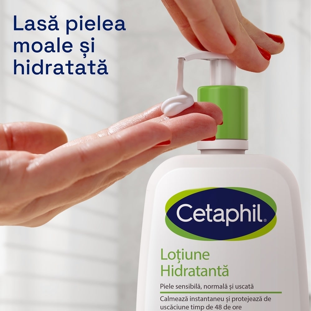 Lotiune hidratanta pentru fata si corp, 500 ml, Cetaphil