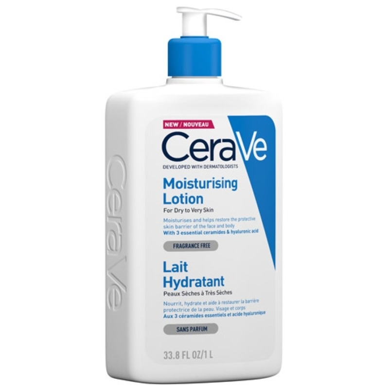 Lotiune hidratanta fata si corp piele uscata si foarte uscata, 1000ml, Cerave