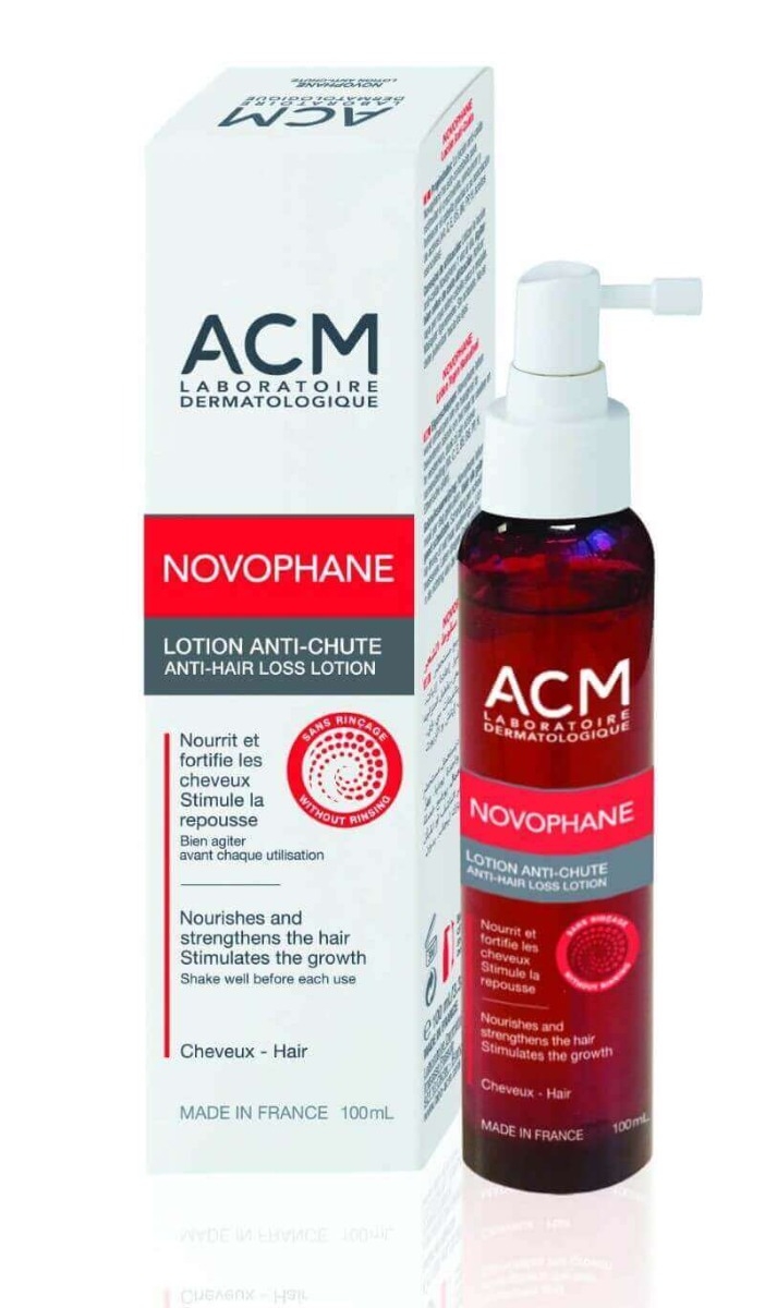 Lotiune impotriva caderii parului Novophane, 100 ml, Acm