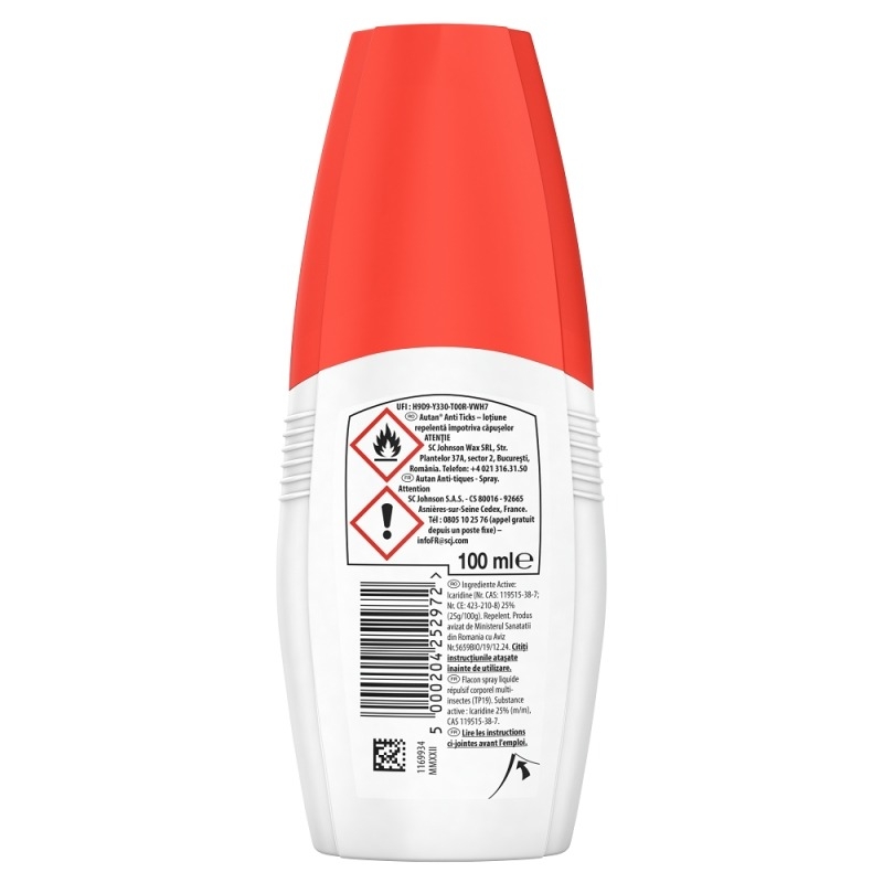 Lotiune impotriva capuselor, 100 ml, Autan