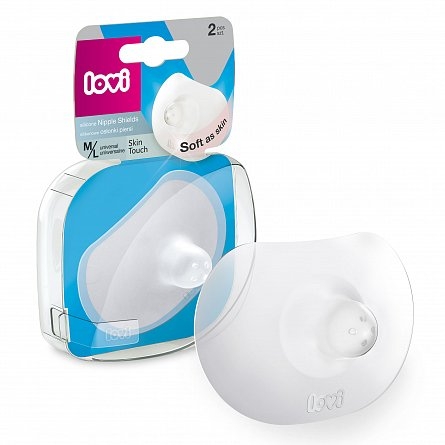 Lovi - Protectoare mamelon Skin Touch M/L 2buc 5/606