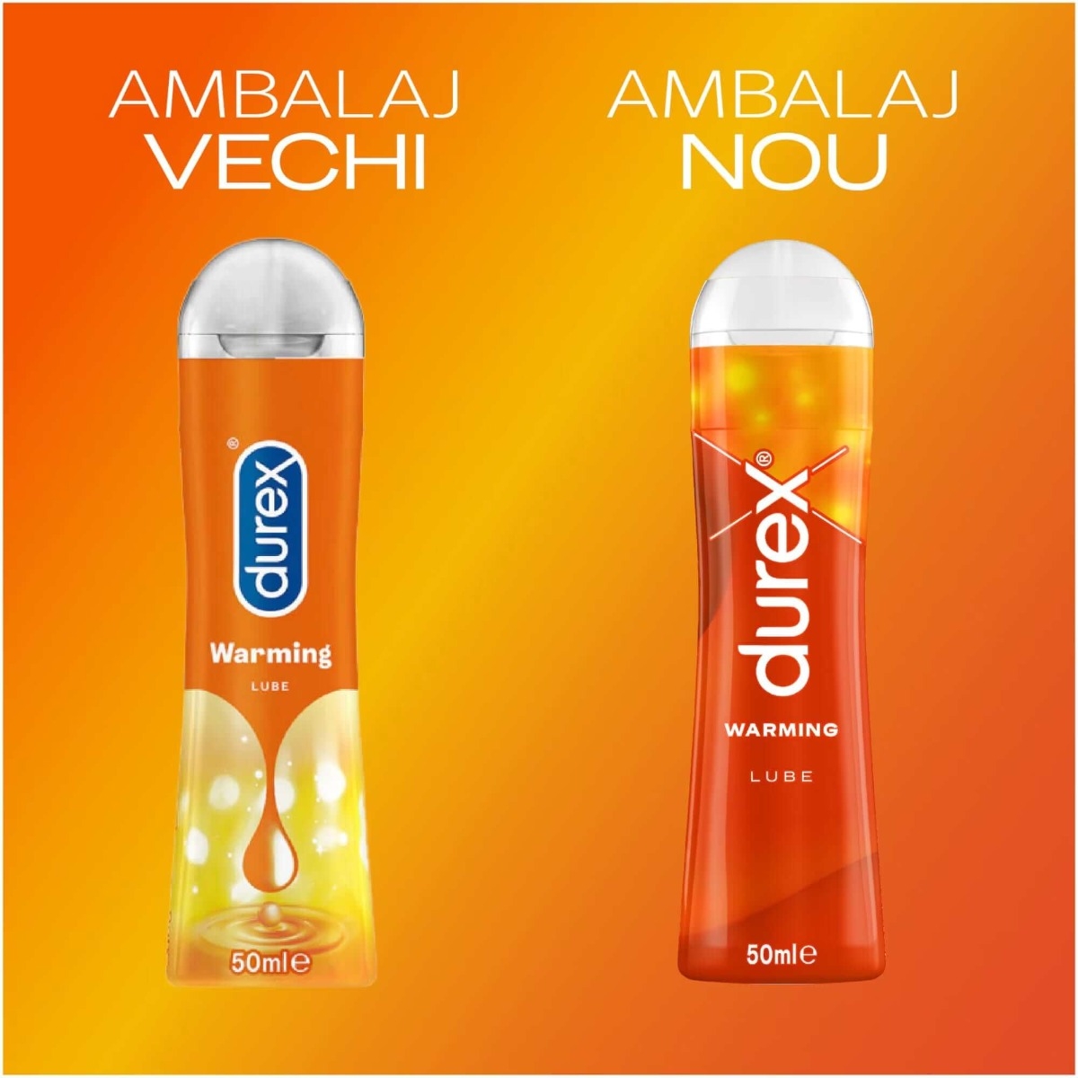 Lubrifiant Warming, 50 ml, Durex
