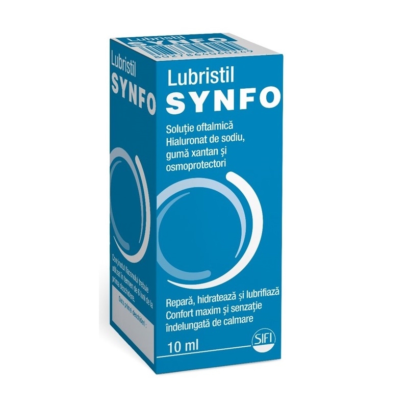 Lubristil - Synfo solutie oftalmica 10ml