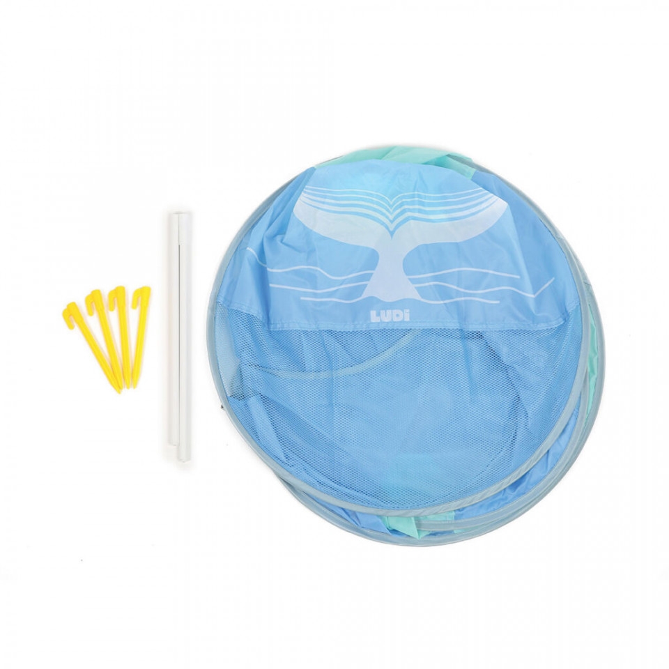 Ludi Cort anti-UV cu piscina, multifunctional