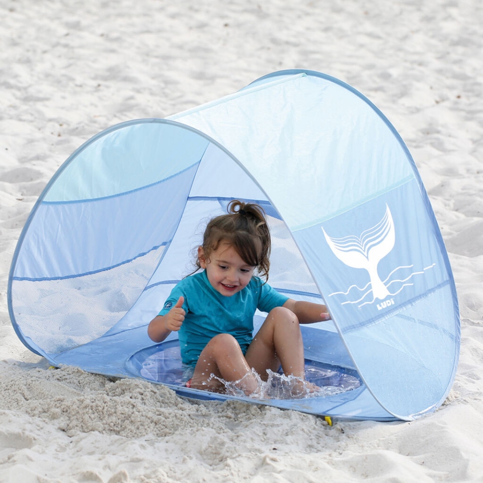 Ludi Cort anti-UV cu piscina, multifunctional